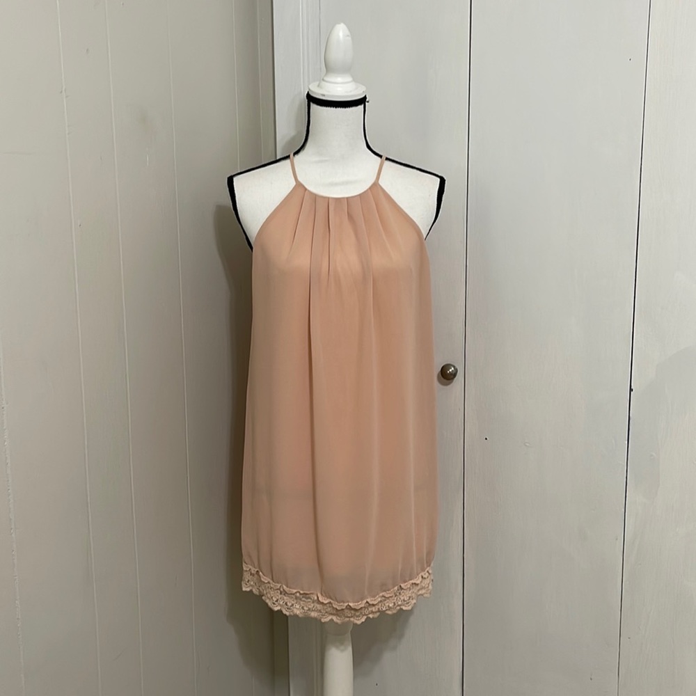 Monteau Halter Mini Dress Size Small